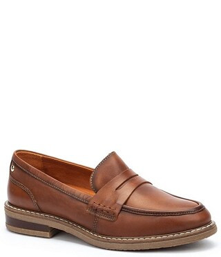 Pikolinos Aldaya W8J Water Resistant Leather Penny Loafers | Dillard's | Dillard's