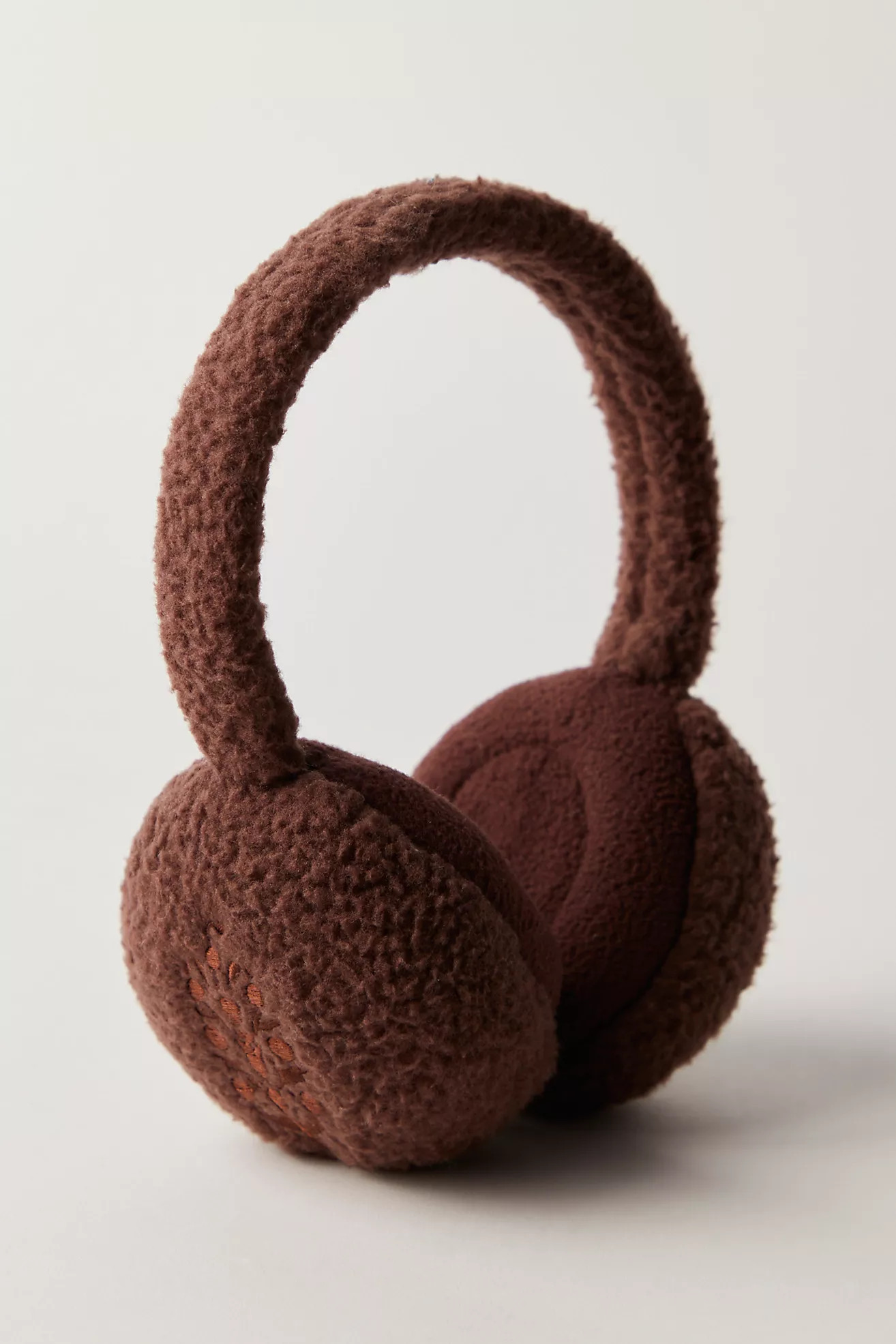 Double Diamond Fleece Ear Warmers | Free People (Global - UK&FR Excluded)