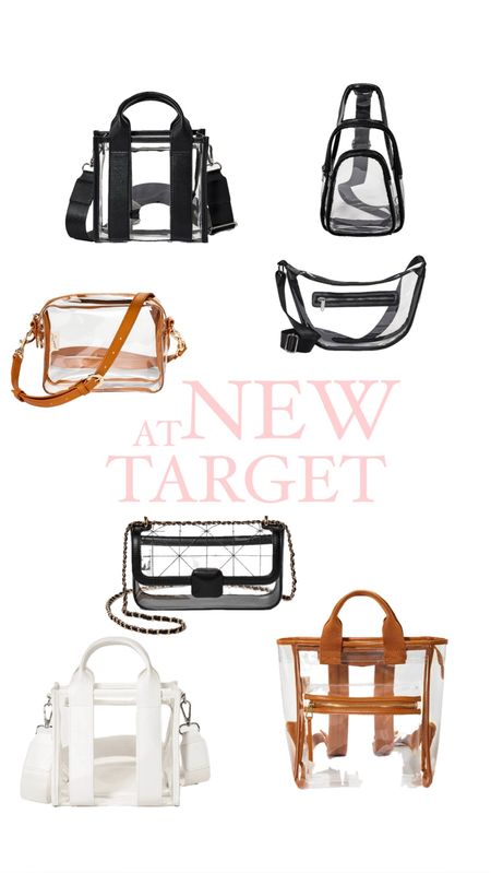 New Clear Bags at Target! 🎯 

#LTKstyletip #LTKitbag