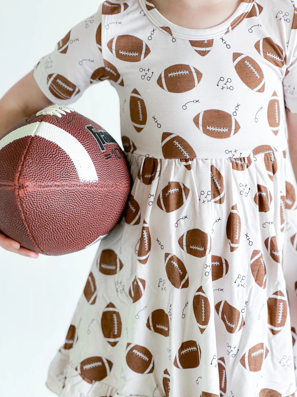 READY, SET, HUT DREAM RUFFLE DRESS | Dream Big Little Co.