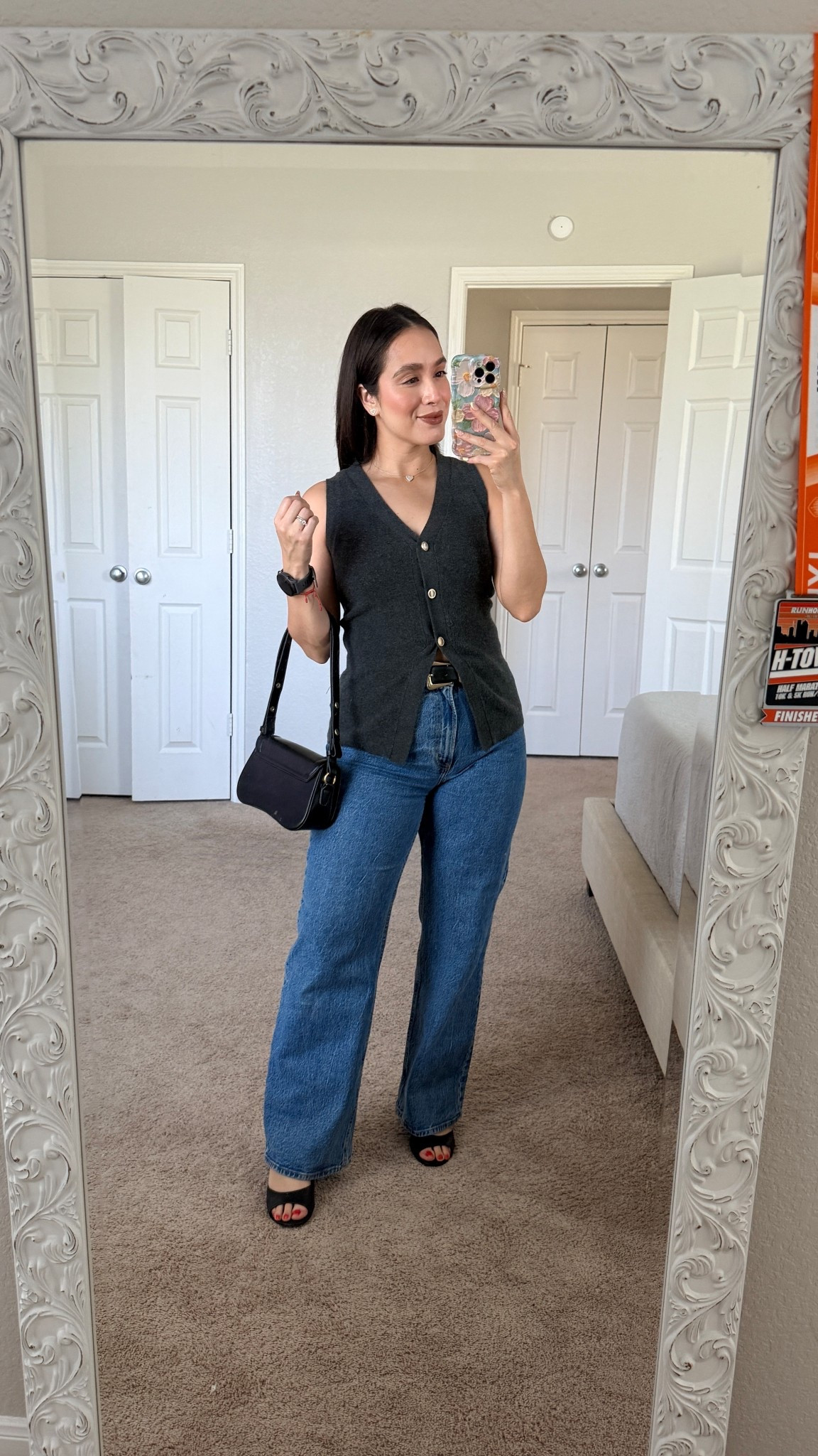 Effortless and chic outfit idea. Top is an oldie from target so tried to link similar. Jeans are size 27 short in curve love. If you want a looser fit get tts. 

#LTKootd #LTKmomlife #LTKPetite