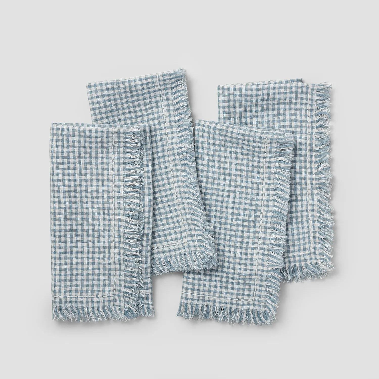 Sur La Table Gingham Linen Napkins, Set of 4 | Sur La Table