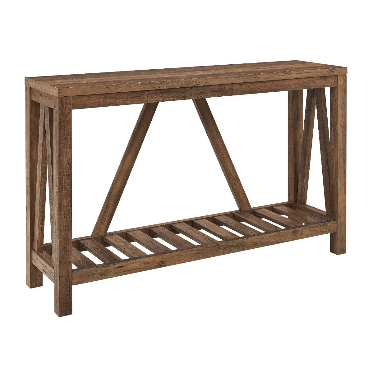 Taylen A Frame Farmhouse Entryway Console Table - Saracina Home | Target