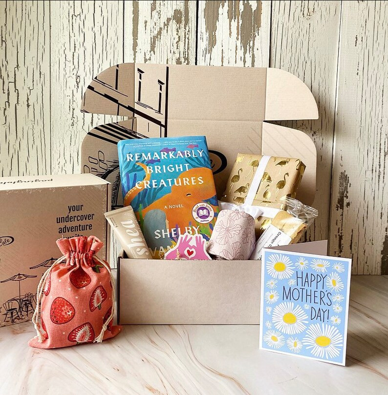 BOOK Box ‘Remarkably Bright Creatures’ ~ Mother's Day gift! for her, care package, literary g... | Etsy (US)