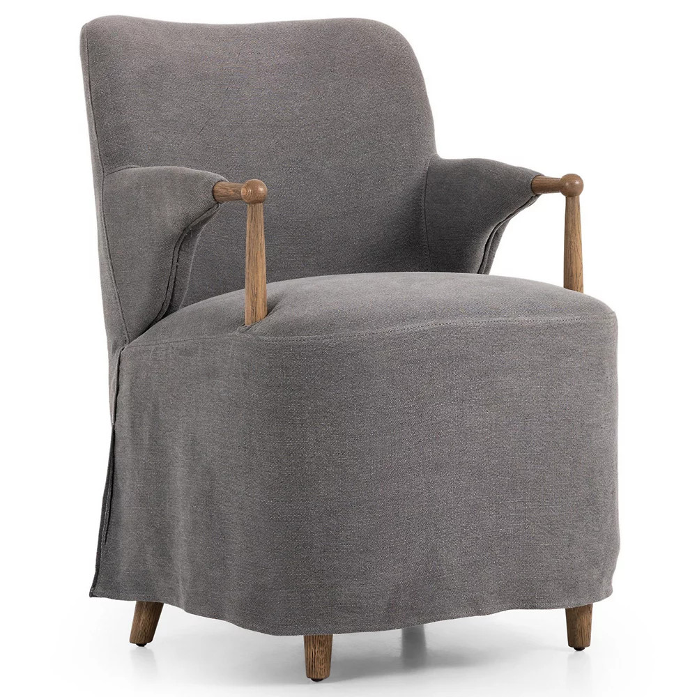 Amber Lewis x Four Hands Brently Dining Armchair | Lumens