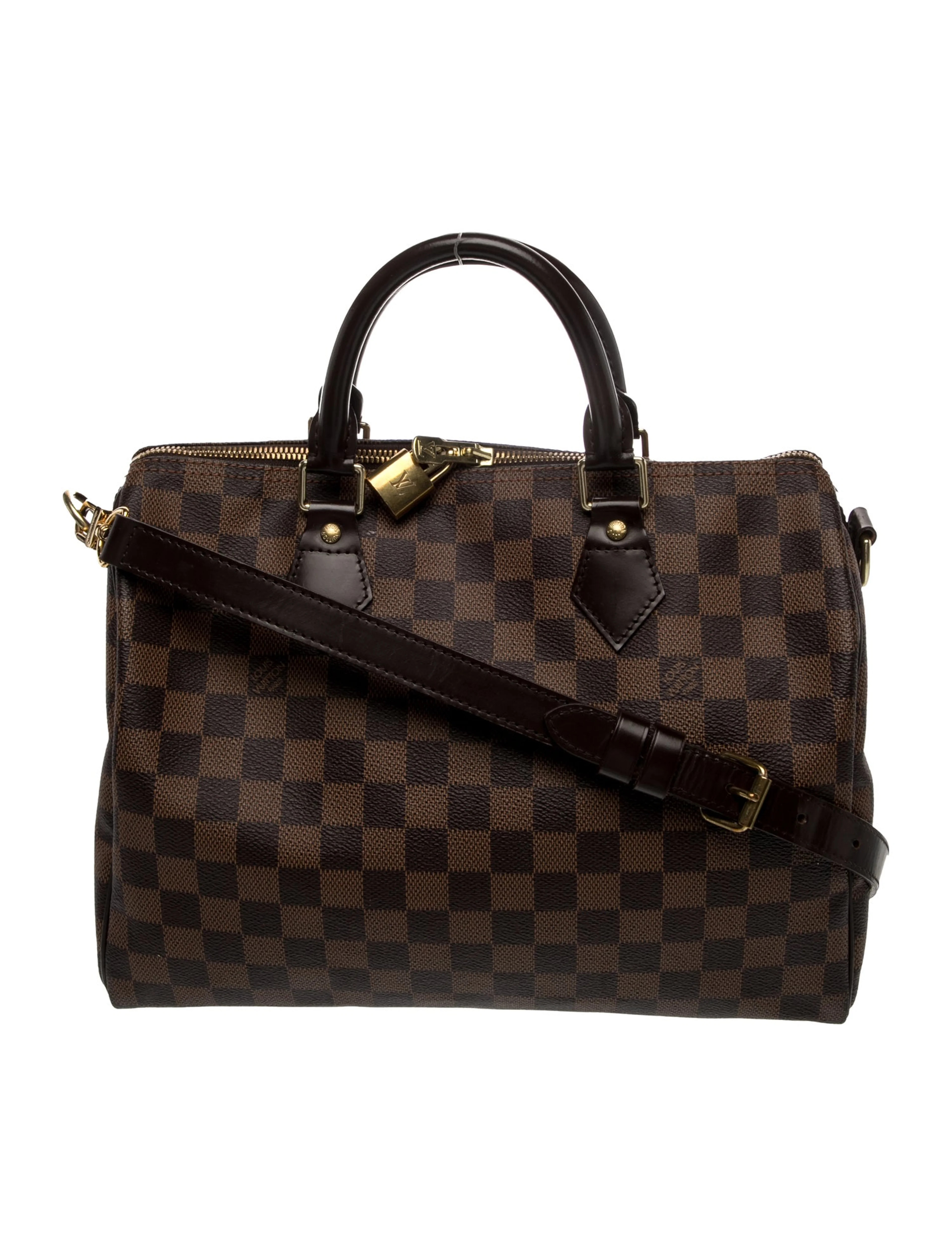 Damier Ebene Speedy Bandouliere 30 | The RealReal