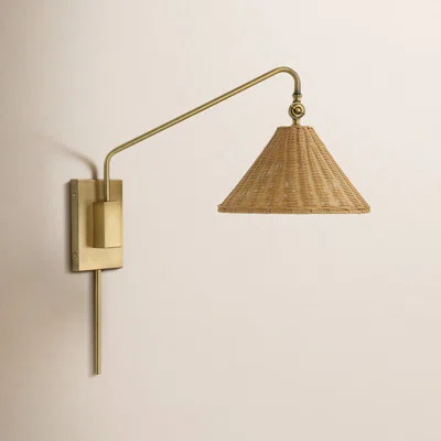 Vonetta Steel Plug-in Swing Arm Sconce | Wayfair North America