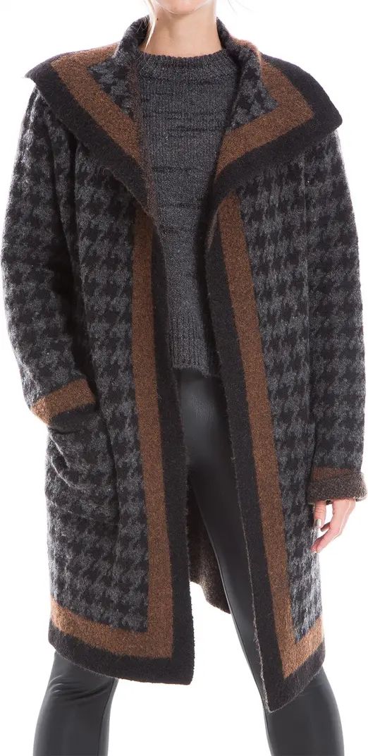 Houndstooth Cardigan Coat | Nordstrom Rack