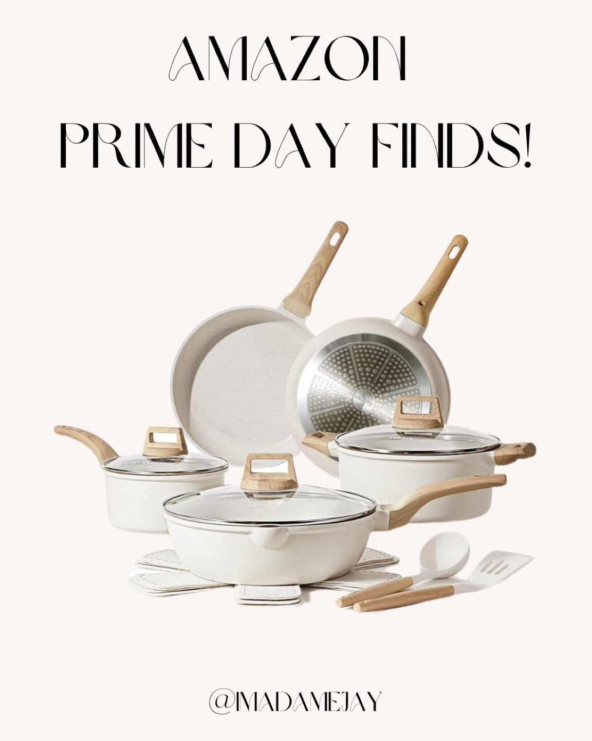 Carter non stick pots and pans set! Amazing Amazon Prime Deal! 

#LTKHome #LTKSaleAlert