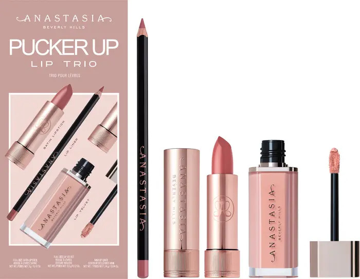 Pucker Up Lip Trio $47 Value | Nordstrom