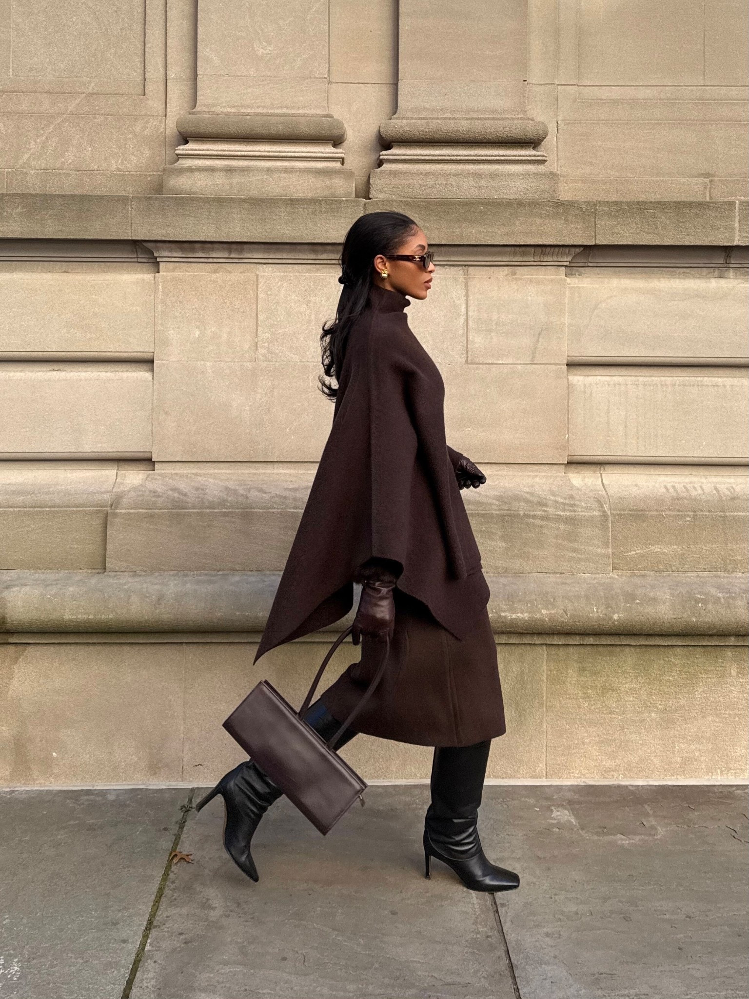 Chocolate brown fall outfit matching knit set. 

#LTKFindsUnder100 #LTKSeasonal