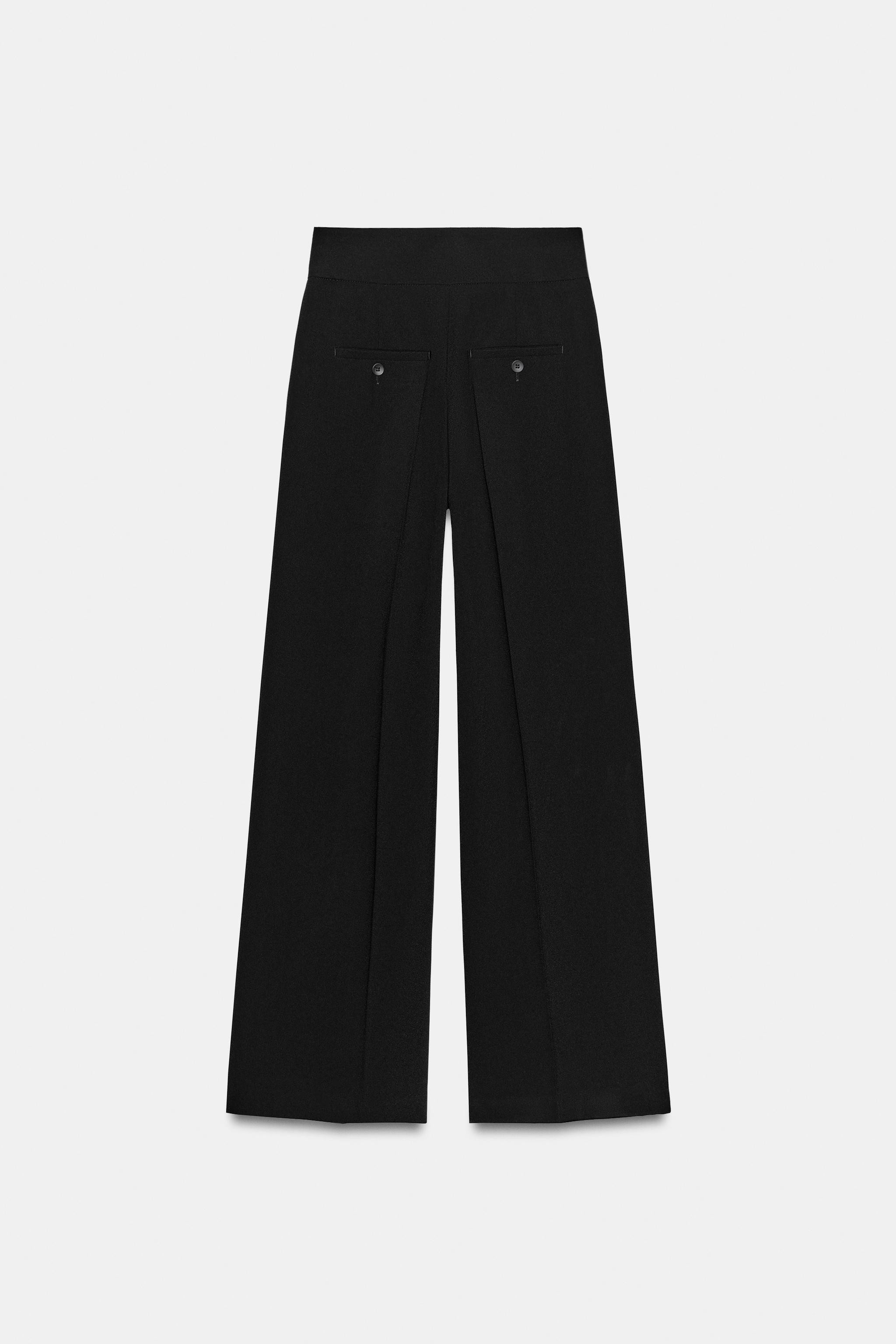 HIGH-WAISTED WIDE LEG PANTS | Zara US