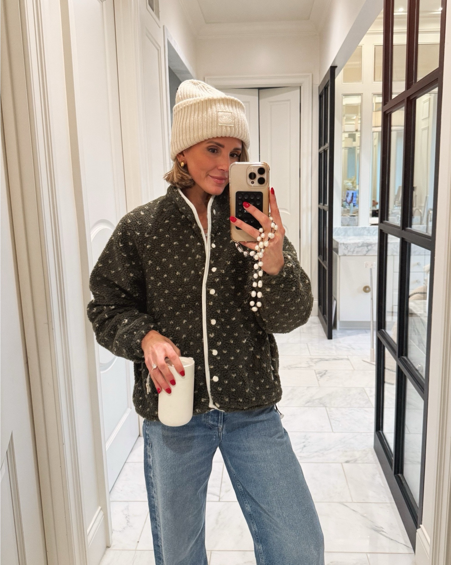 How cute is this Amazon fleece jacket?! I’m wearing a size small.

#LTKSeasonal #LTKootd