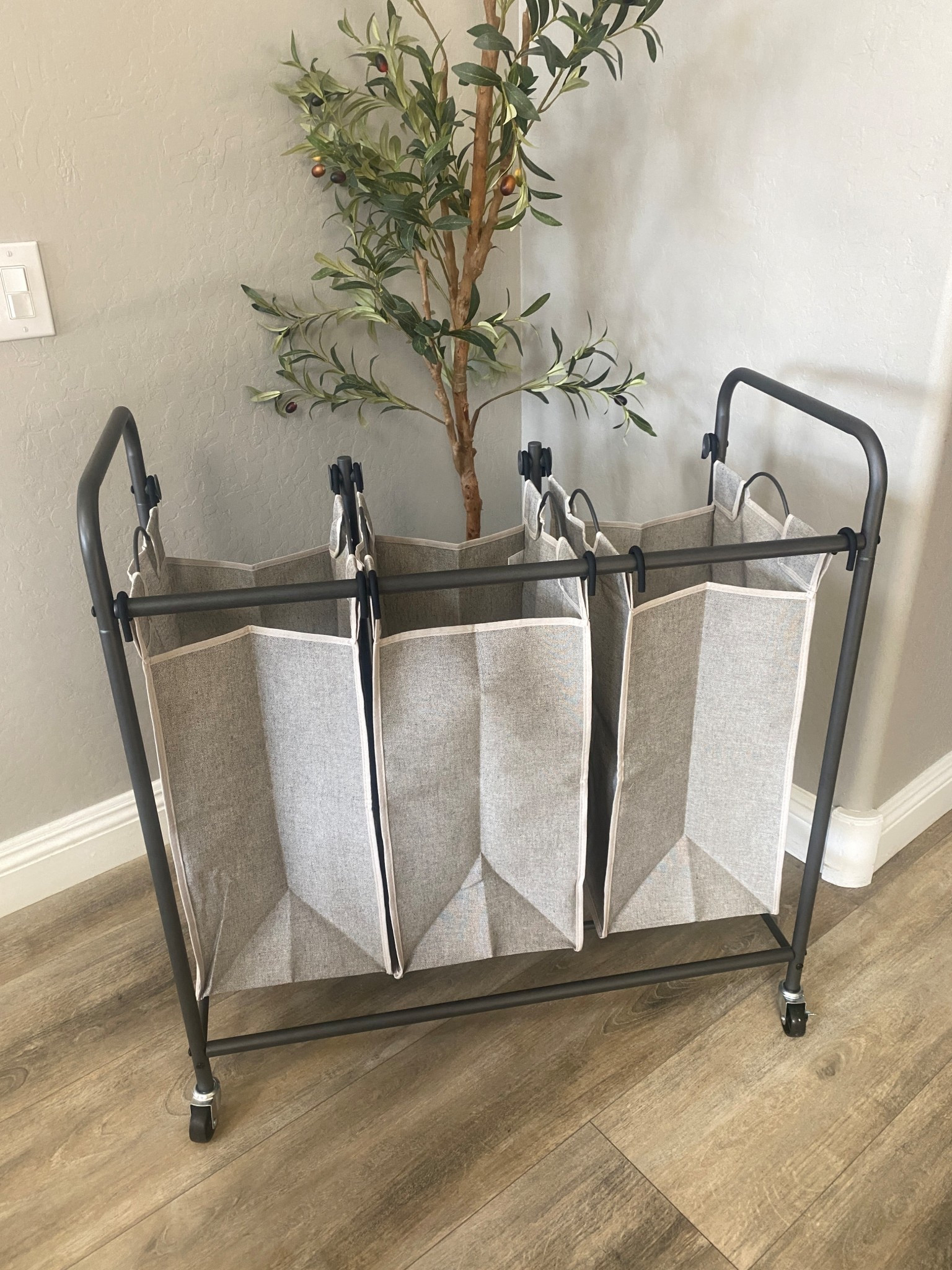 Laundry must have! 👌 Laundry cart on wheels. 🛞 

Home
Walmart
SAHM
Family
Laundry Room

#LTKHome #LTKmorningroutine #LTKmomlife