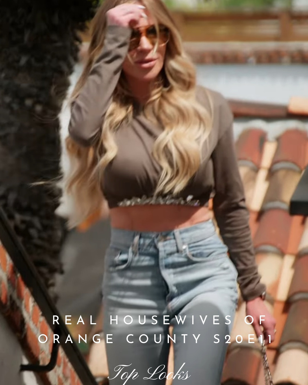 Real Housewives of Orange County Season 20 Episode 11 Top Looks / Heather Dubrow’s Black Dreas is by Louis Vuitton