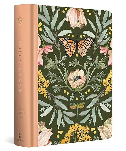 ESV Single Column Journaling Bible, Artist Series (Hardcover, Ruth Chou Simons, Be Transformed) | Amazon (US)