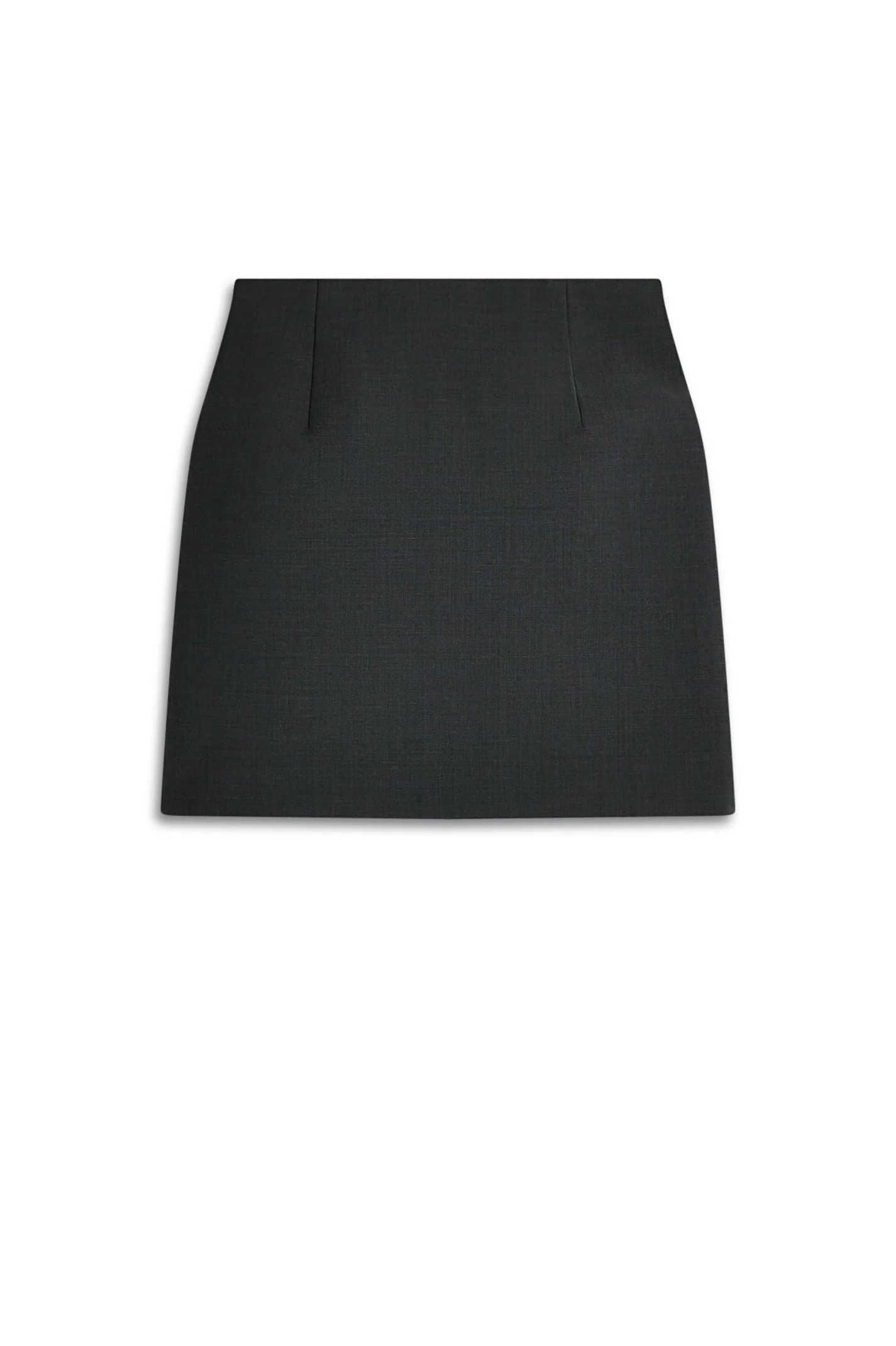 SOFT MINI SKIRT - CHARCOAL - Scanlan Theodore | Scanlan Theodore