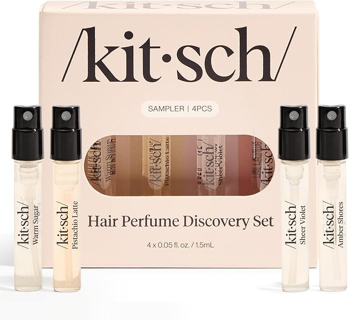 Kitsch Hair Perfume For Women (Discovery Set) - Pistachio Latte, Warm Sugar, Sheer Violet & Amber... | Amazon (US)