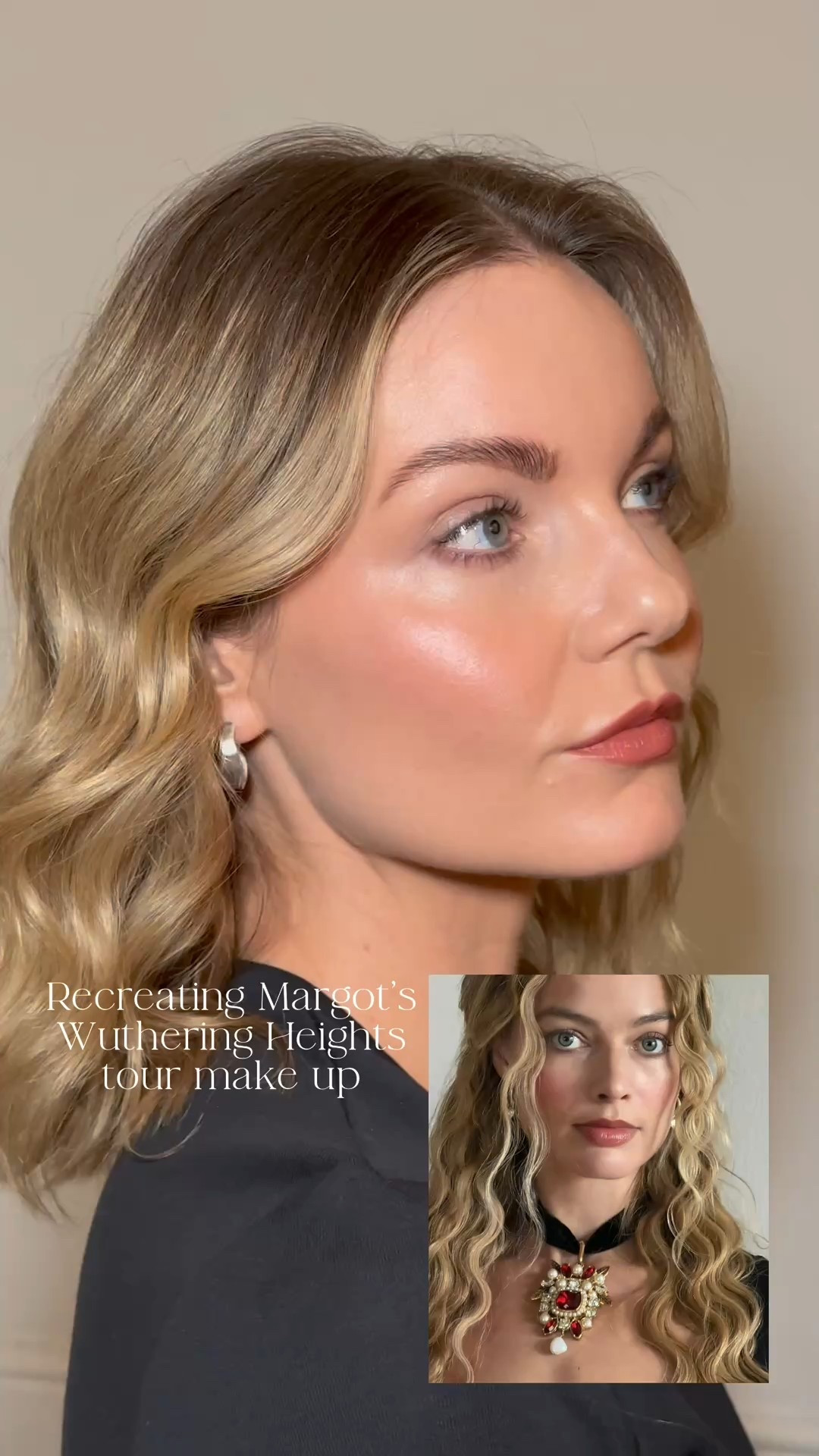 Romantic make-up for spring 🌸 Recreating Pati Dubroff’s make-up look for Margot using products I already own! 

What I used:

@itcosmetics CC cream, light medium 
@narsissist creamy concealer, shade vanilla
@refybeauty bronzer, shade sand
@westmanatelier blush, petal 
@hourglasscosmetics ambient lighting unlocked swan palette 
@hourglasscosmetics minimalist eyeshadow palette
@hourglasscosmetics unlocked mascara, ultra black
@charlottetilbury lip liner, shade pillow talk
@clinique nude honey 
@hourglasscosmetics lip liner, shade tempt 3
@lauramercier setting powder, translucent
@lorealparis setting spray
@dior backstage glow palette
@frankiebrush brushes 
.
.
.
romantic make up, margot robbie make up, wuthering heights make up, spring make up



#LTKbeauty #LTKuk