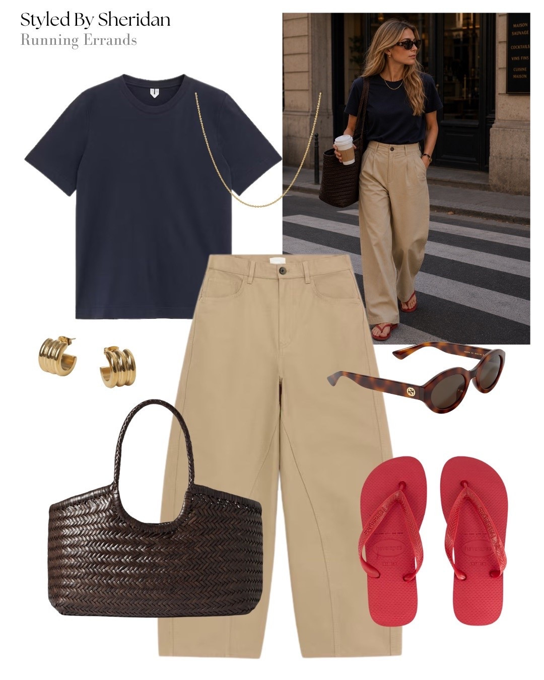 Red flip flops outfit

#LTKspring #LTKstyletip #LTKshoes