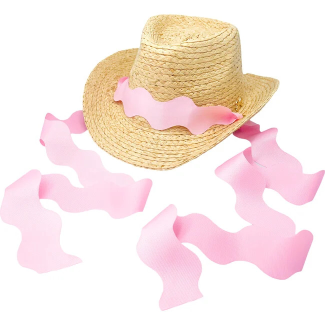 Women's Coastal Cowgirl Hat, Pink | Maisonette