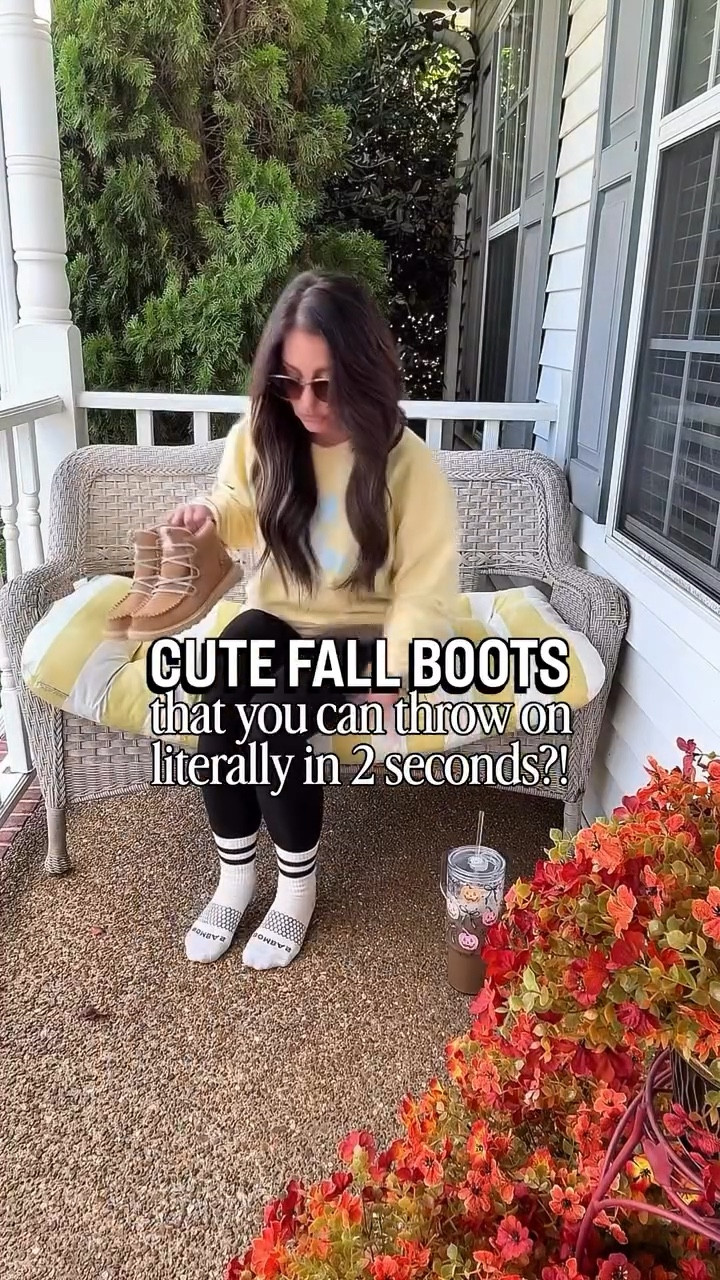 Lightweight + Pull On + Foam Insole = The Best Fall Boots of the year 🍁🍂

I’m wearing my true size 7. If you are a half size, I would size up! So many colors to choose from!! 

Comment “Boots” and I’ll send you the details! You must be following for the DM the come through! 
(I do have the potential to earn commission on each sale when using my 🔗) 

https://liketk.it/5on7U
#fallboots #fallwardrobeessentials #easyoutfit #bootseason @heydude #ltkshoecrush