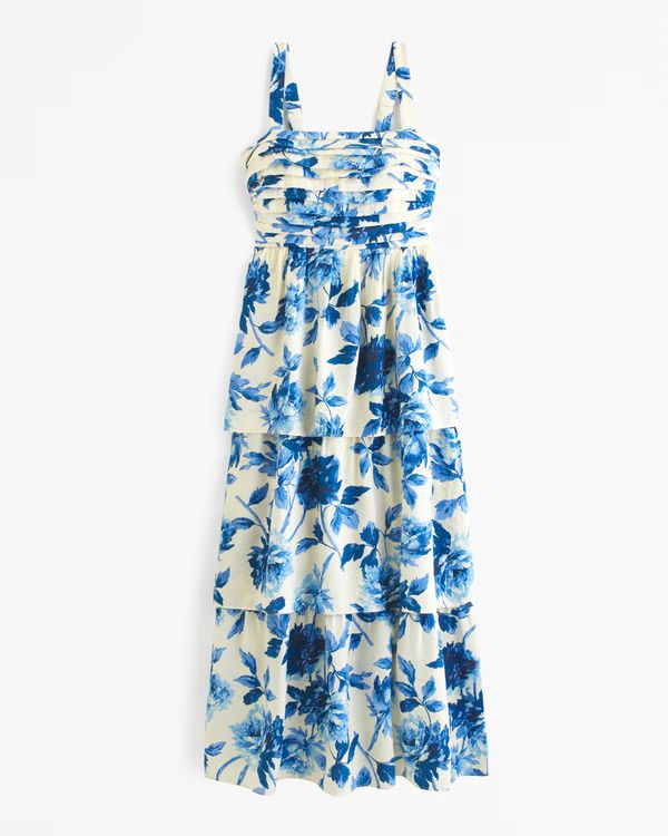 Emerson Tiered Maxi Dress | Abercrombie & Fitch (US)