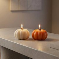 Garden Greatness Autumnal Decorative Pumpkin Candle Set | Size: 1 Pack | Debenhams UK