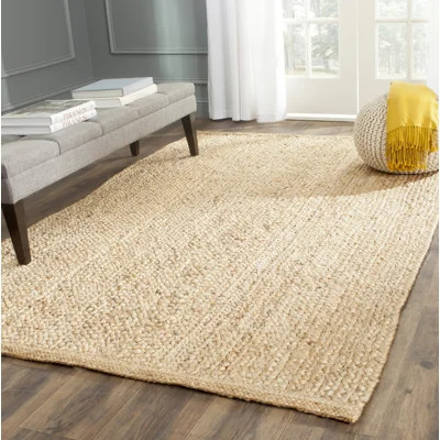 Auckland Handmade Flatweave Jute/Sisal Natural Area Rug | Wayfair North America