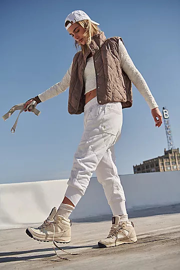 June Bug Quilted Joggers | Free People (Global - UK&FR Excluded)