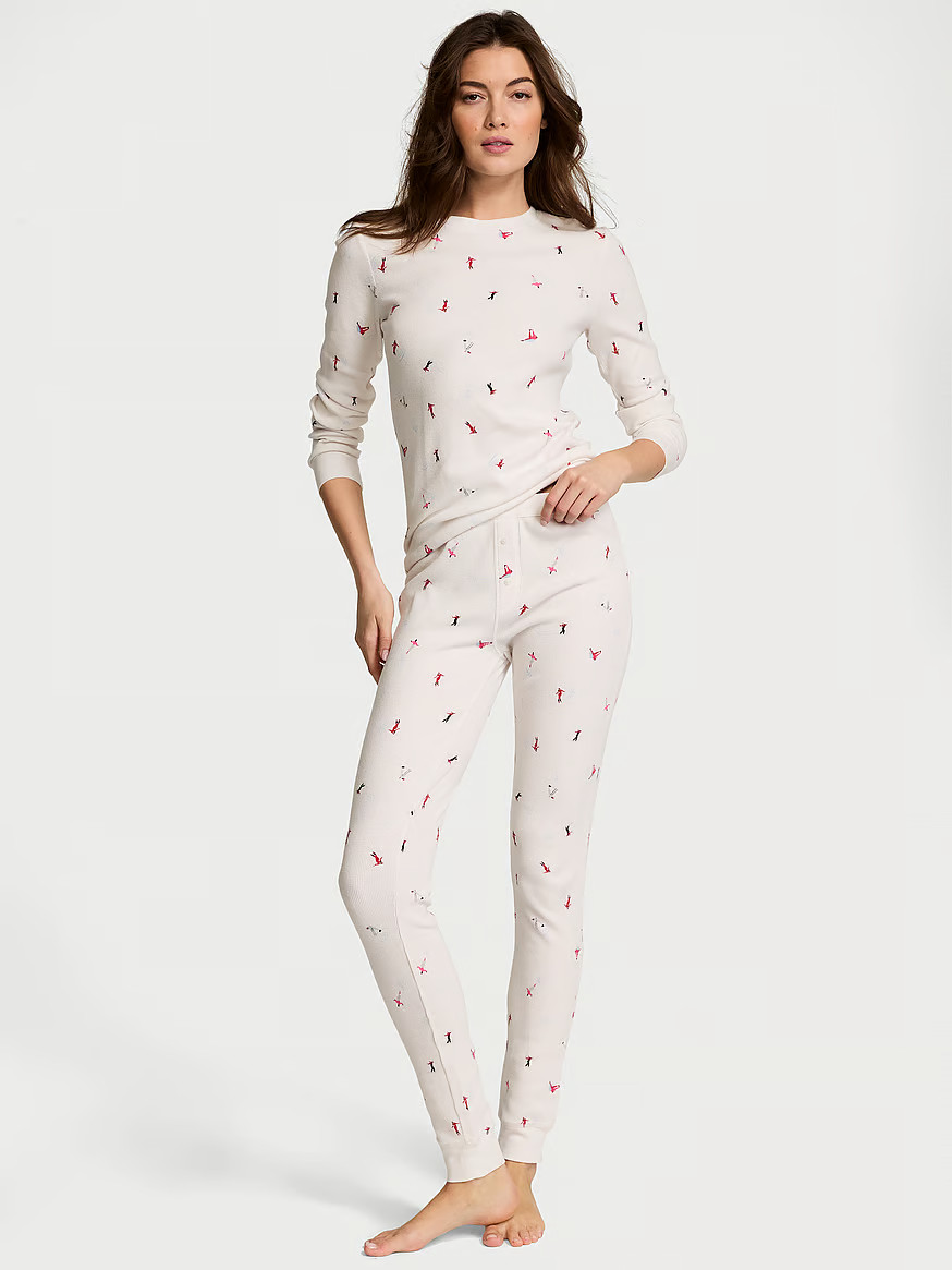 Thermal Long Pajama Set | Victoria's Secret (US / CA )