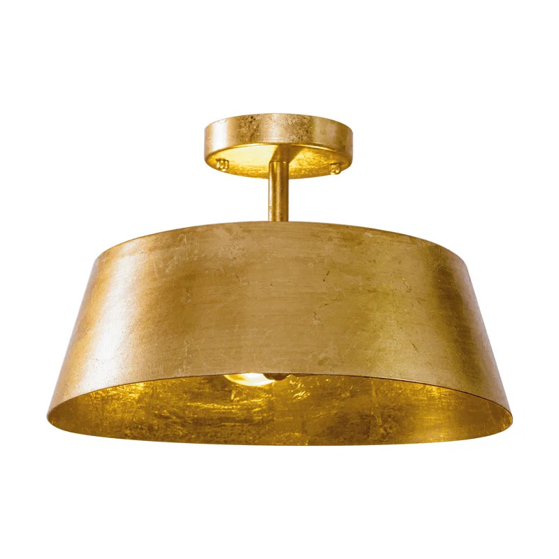 Mercer41 14.6" Semi Flush Mount Light Fixture & Reviews | Wayfair | Wayfair North America