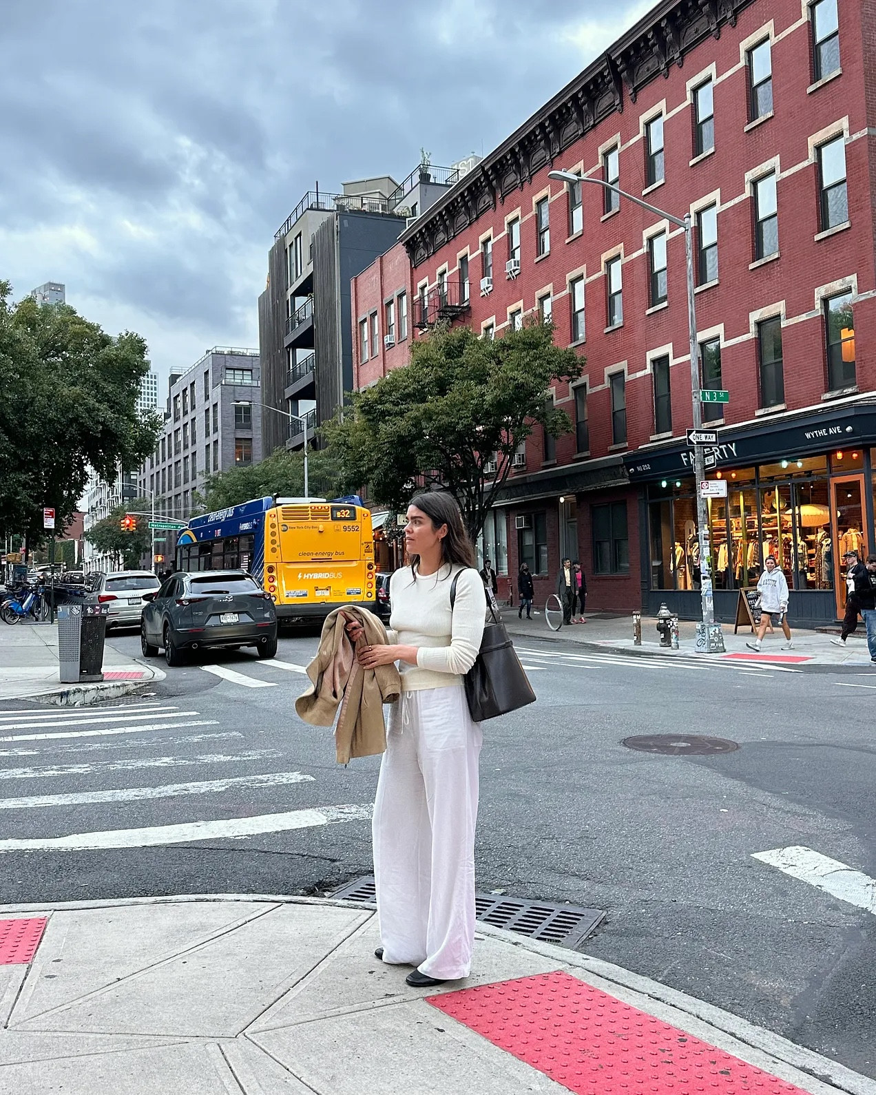 Spring outfits in New York. All cream, linen trousers and vintage suede jacket

#LTKstyletip #LTKtravel #LTKspring