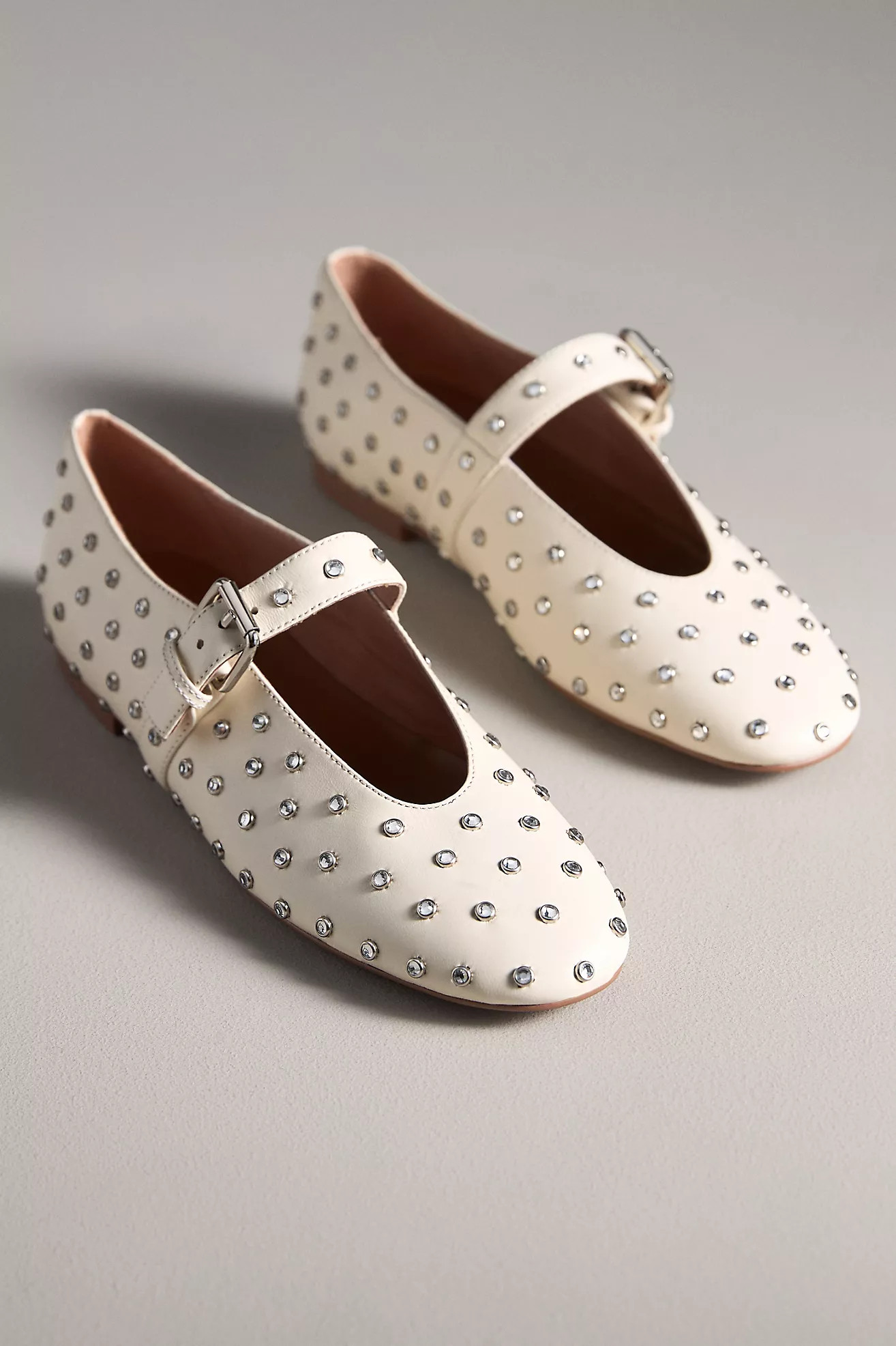 Bibi Lou Naila Studded Flats | Anthropologie (US)