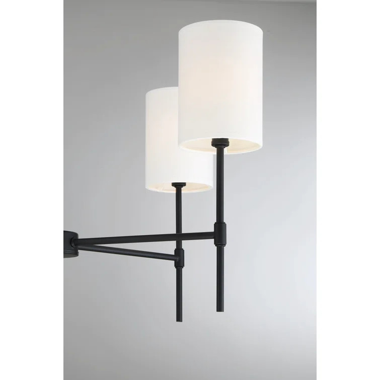 Elijah 5 - Light Shaded Classic Chandelier | Wayfair North America