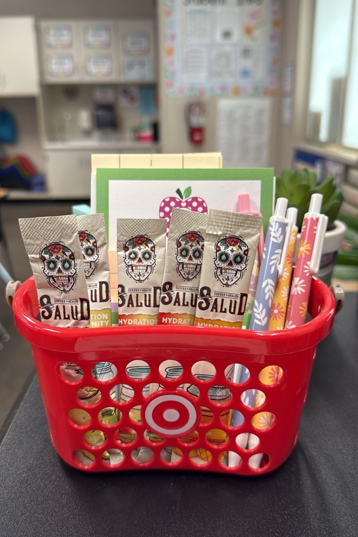 Teacher Appreciation gift idea 🍏





mini Target basket | teacher notes | teacher notepad | floral pens | Salud 


#LTKselfcare #LTKmomlife #LTKKids