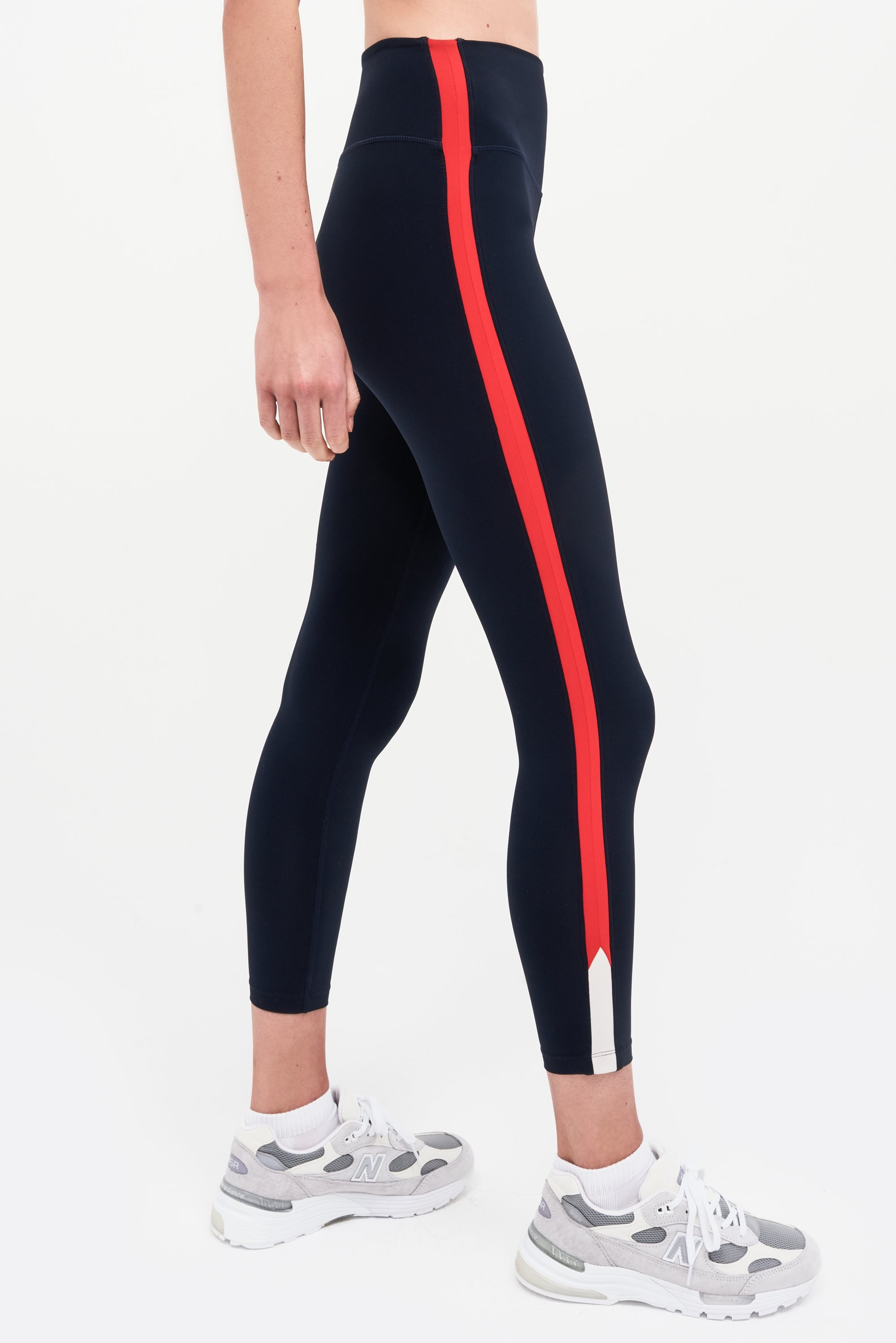 Monah High Waist Techflex 7/8 - Indigo/Blood Orange | SPLITS59 | Splits59.com