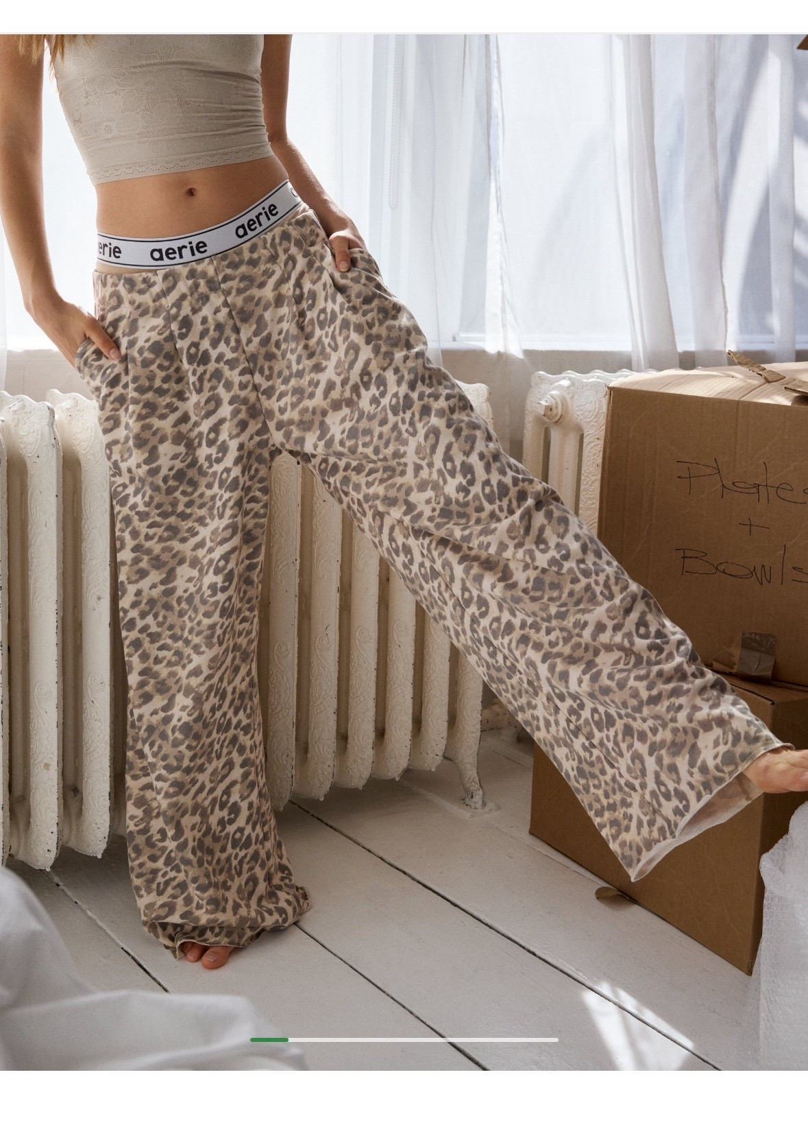 Aerie street trouser! Just bought these today and can’t wait to wear them tomorrow!!
They run long so I bought them in a small short  