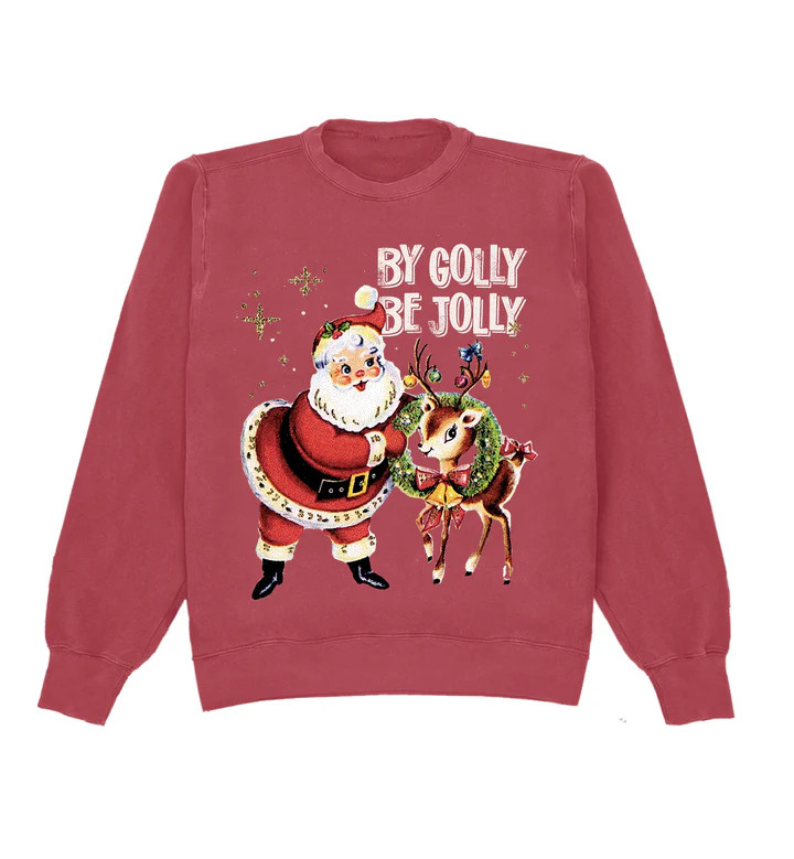 By Golly Be Jolly Crewneck | Shop Kristin Jones