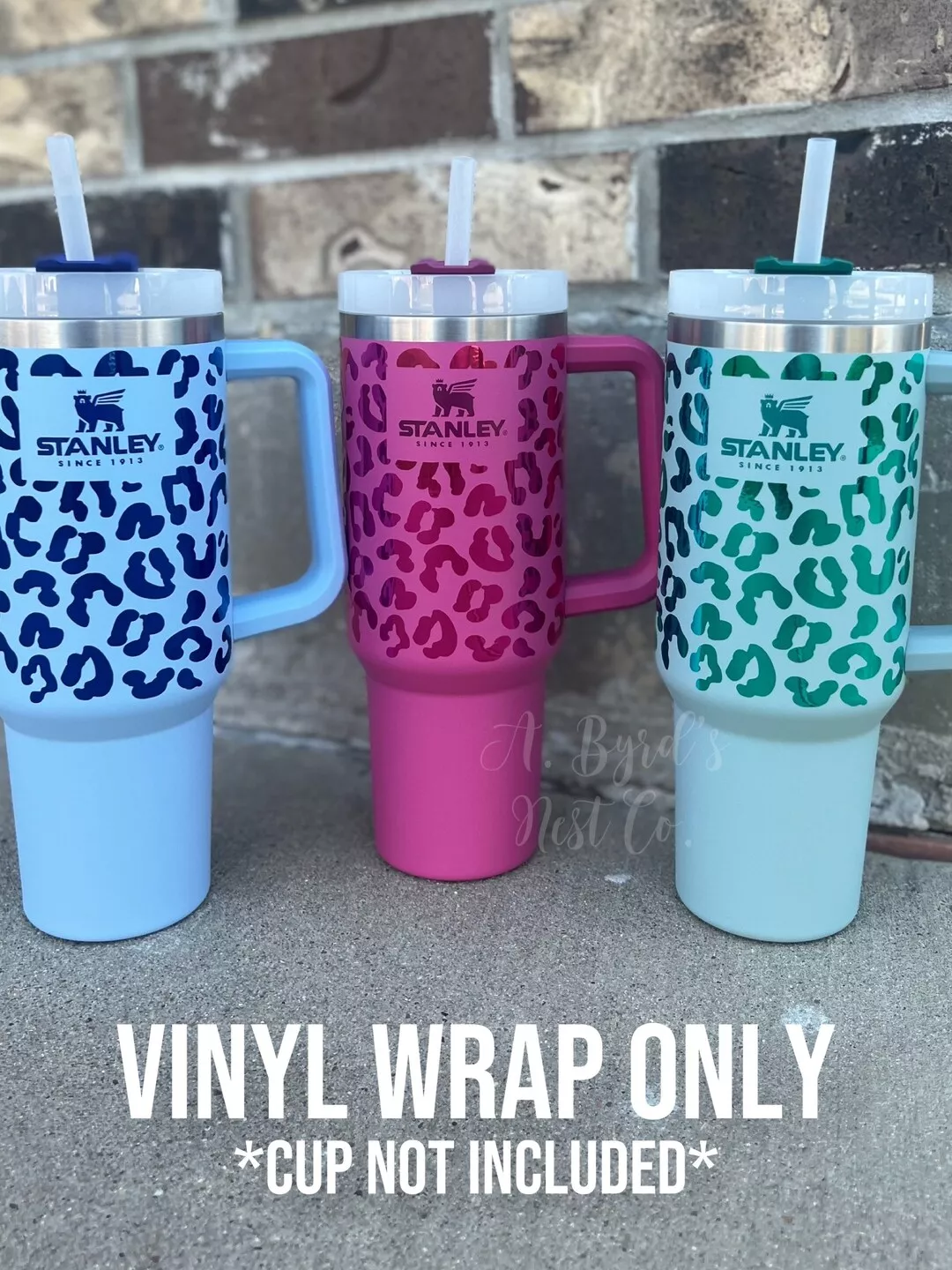 Stanley Cup Quencher Vinyl Wrap | Cheetah Print Decal Wraps | Cup Not  Included