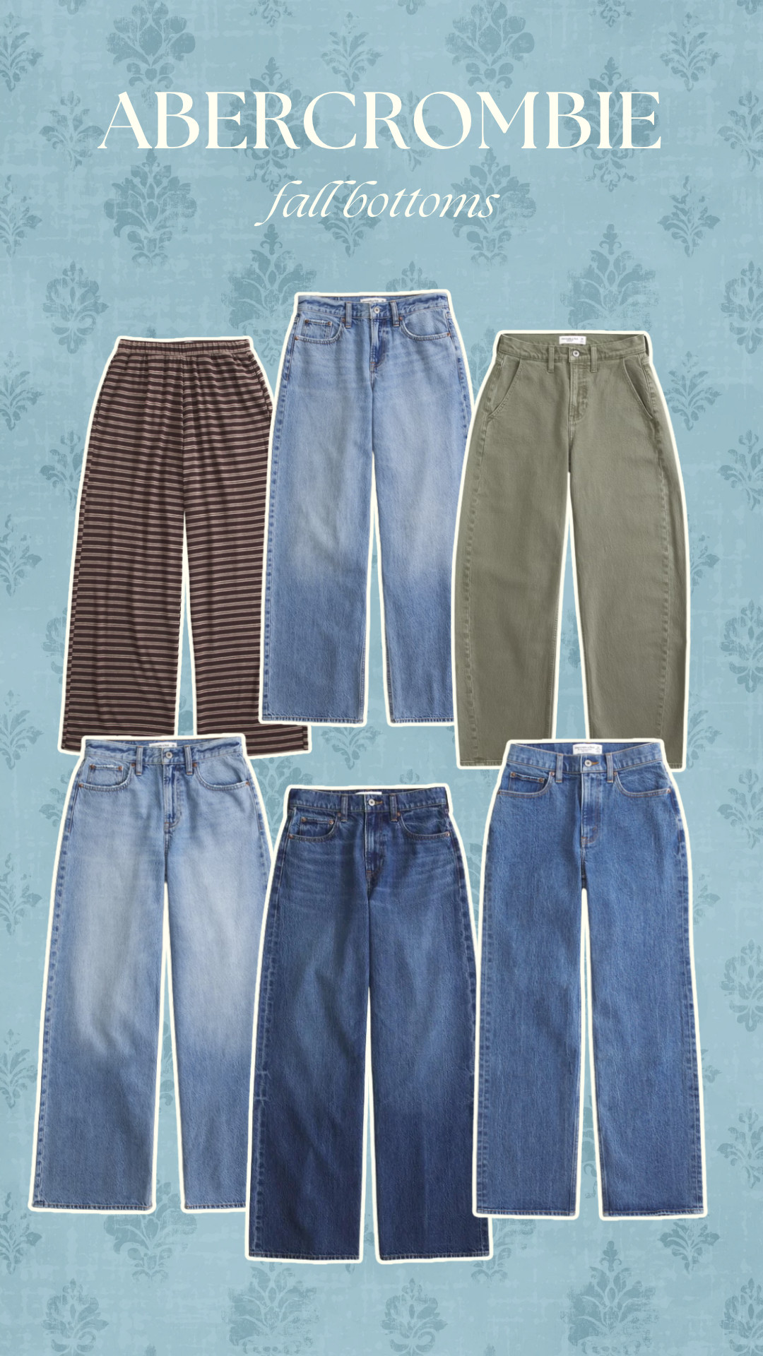 Abercrombie fall bottoms I'm eyeing!  

 #LTKgrwm #LTKootd #LTKSeasonal