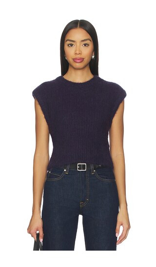The Plush Vest in Royal Purple | Revolve Clothing (Global)