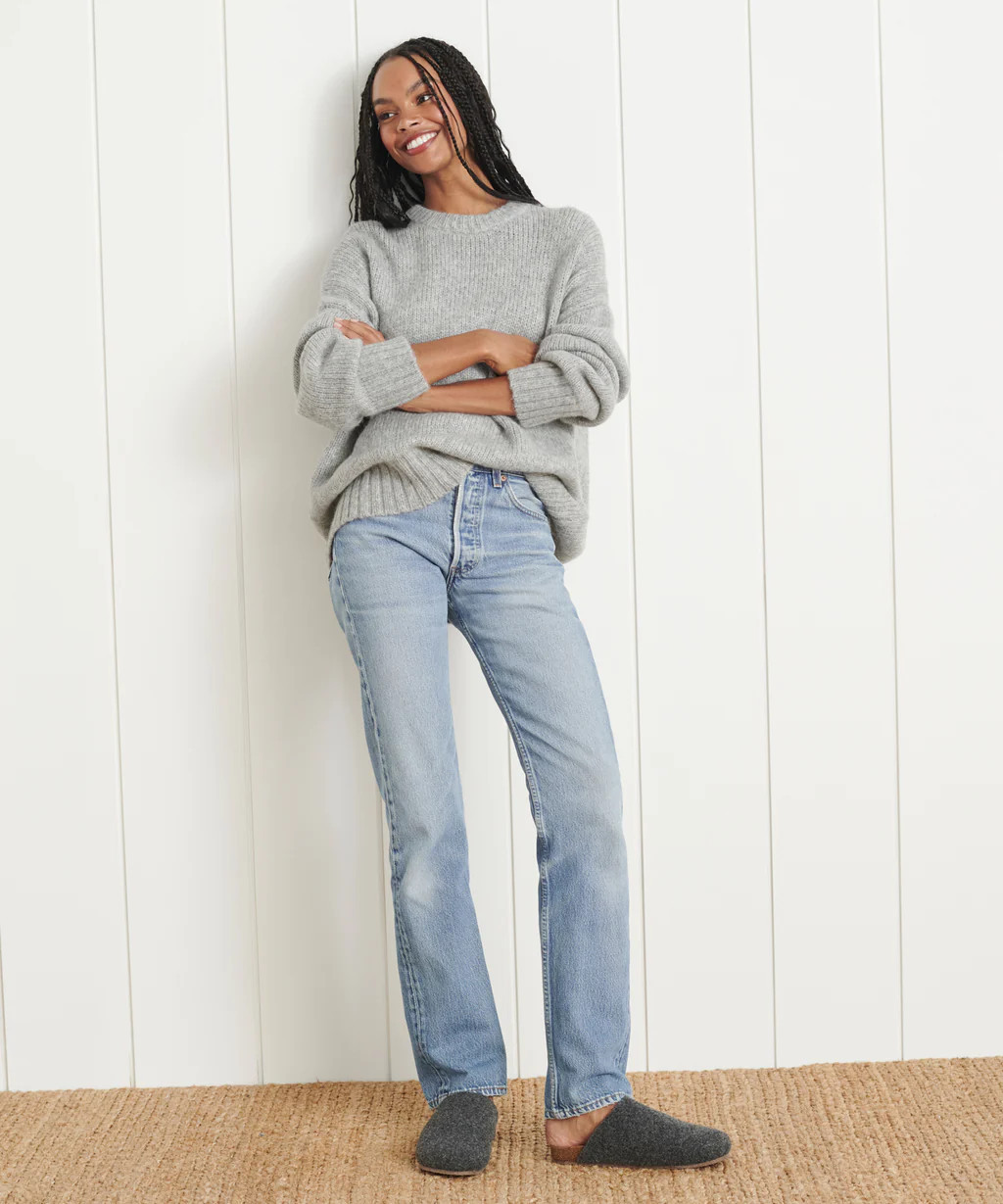 Alpaca Cocoon Crewneck | Jenni Kayne