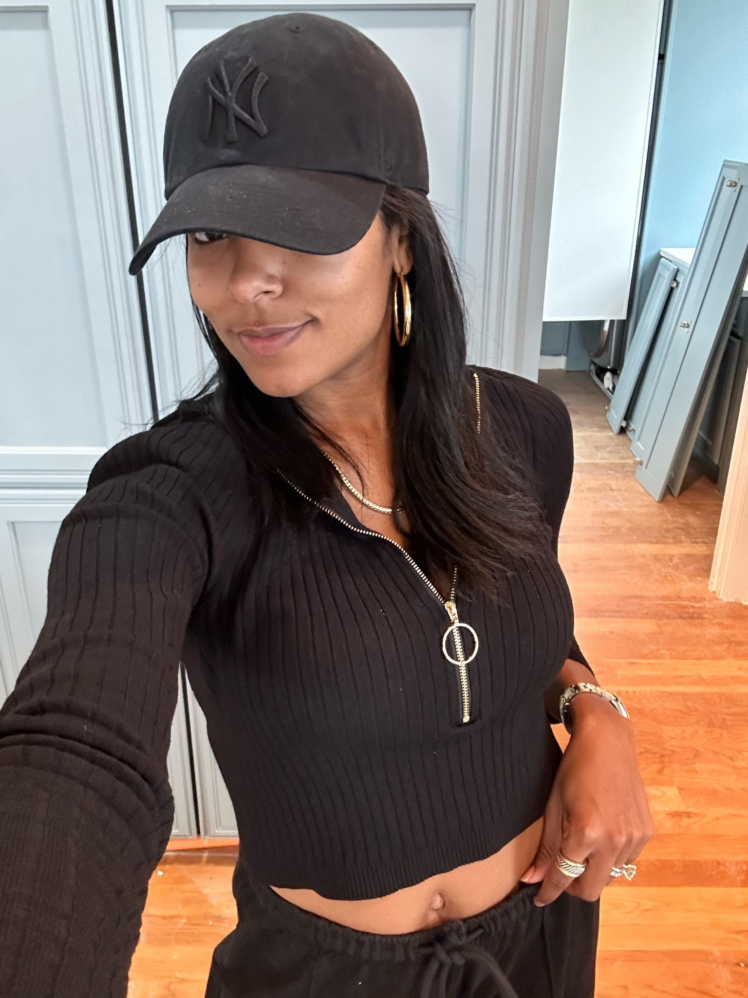 Cute slightly cropped sweater top with long sleeves by Show Me Your MuMu.

#LTKstyletip #LTKSeasonal