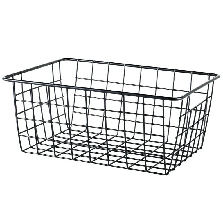 Ausyst Organization And Storage Iron Wire Storage Basket Organizer Bath/Kitchen/Laundry Rooms Mul... | Walmart (US)