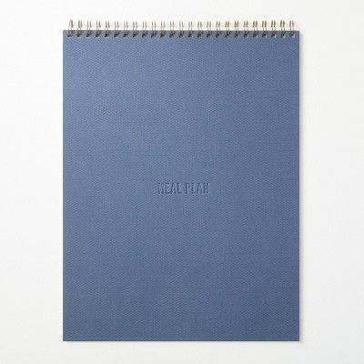 Meal Planner Notepad Blue - Hearth & Hand™ with Magnolia | Target