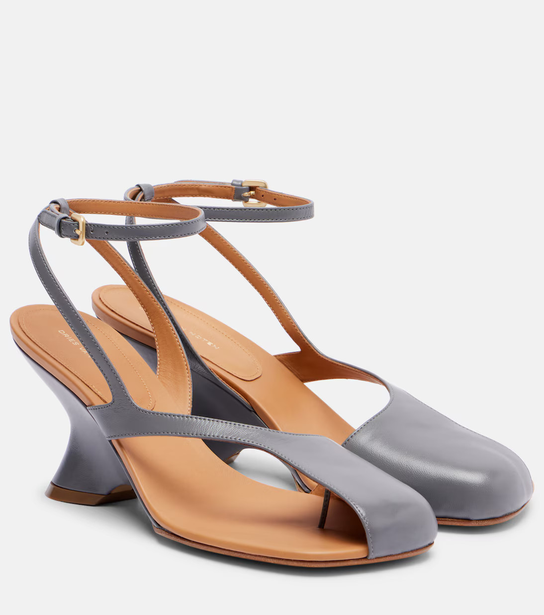 75 leather wedge sandals | Mytheresa (INTL)