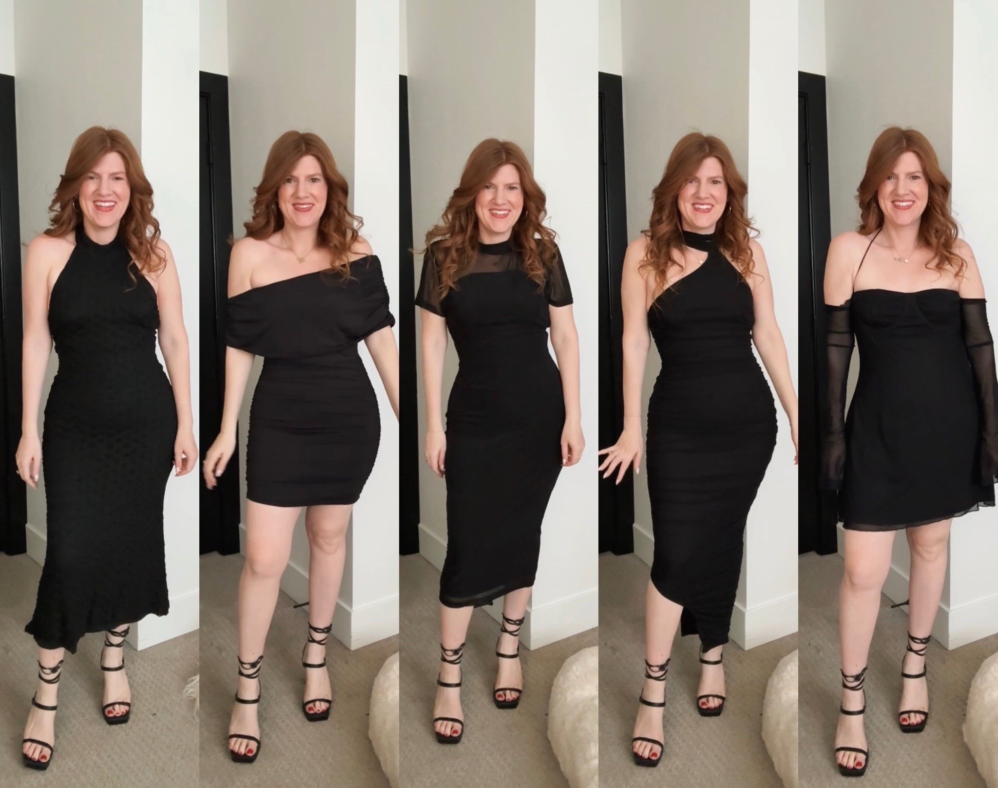 Black dresses from Amazon. 

#LTKSeasonal #LTKFindsUnder50 #LTKSaleAlert