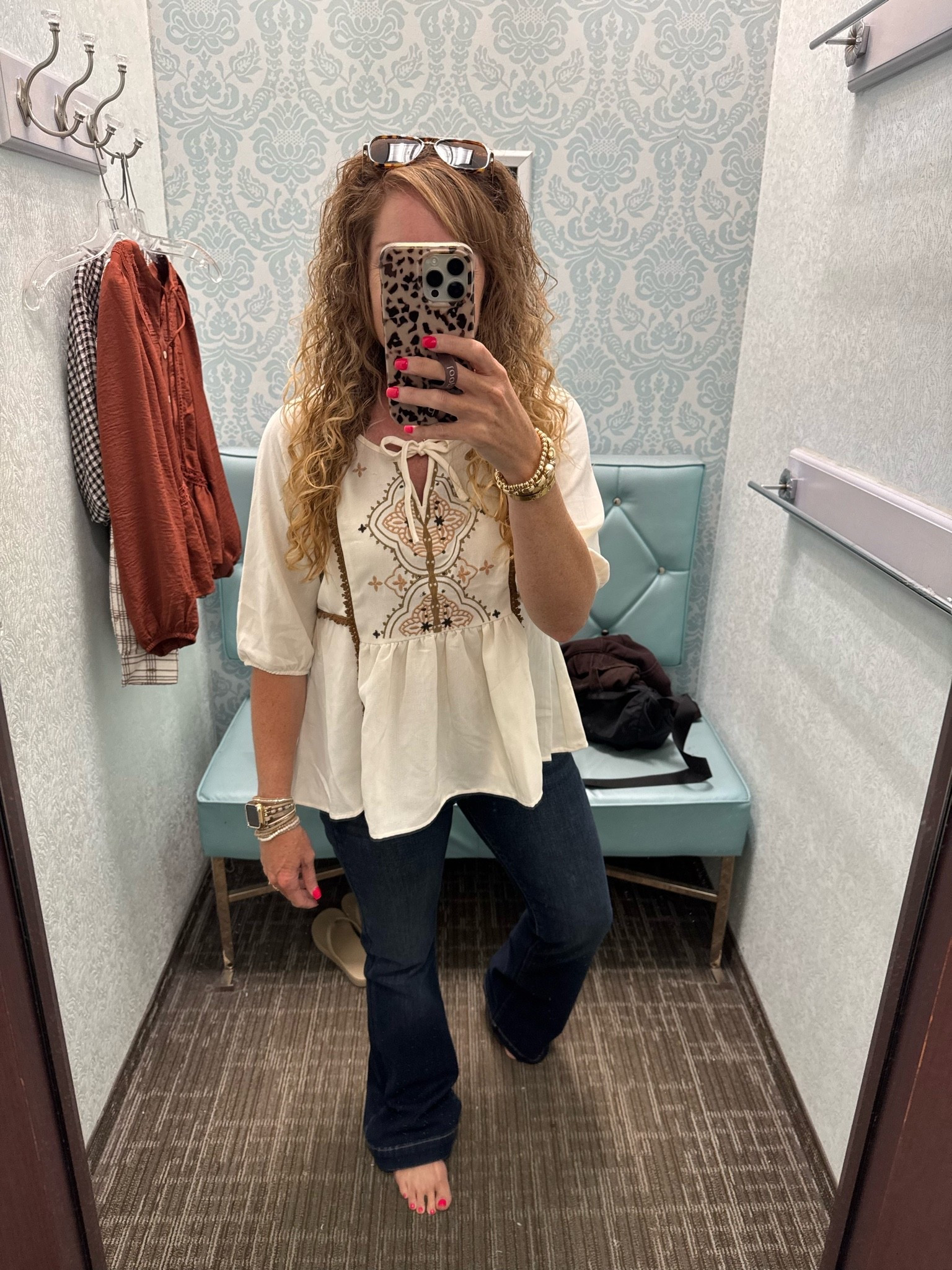 Maurices sale! $22 top! 😍

Transition to Fall outfit / workwear / over 40 style 

Top- size medium Jeans
Jeans- size 27 regular 

#maurices #discovermaurices @Maurices

#LTKgrwm #LTKootd #LTKOver40