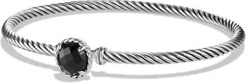 Petite Chatelaine® Bracelet in Sterling Silver with Semiprecious Stone, 3mm | Nordstrom